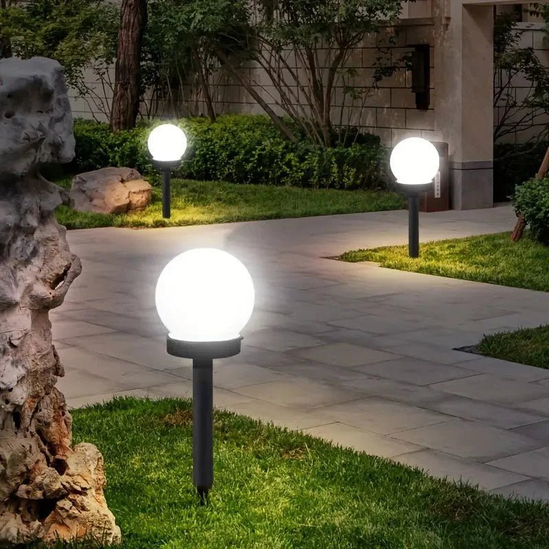 Solarne Okrugle Lampe 4 Komada u Pakovanju.