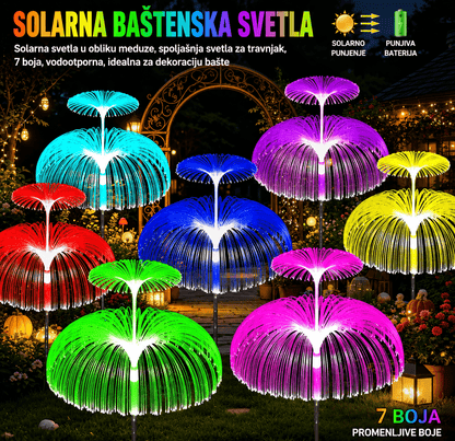 Solarne Baštenske Palmice – Set od 2 Komada