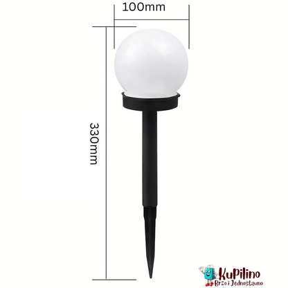 Dekorativne LED Solarne Lampe 3 Komada u Pakovanju.
