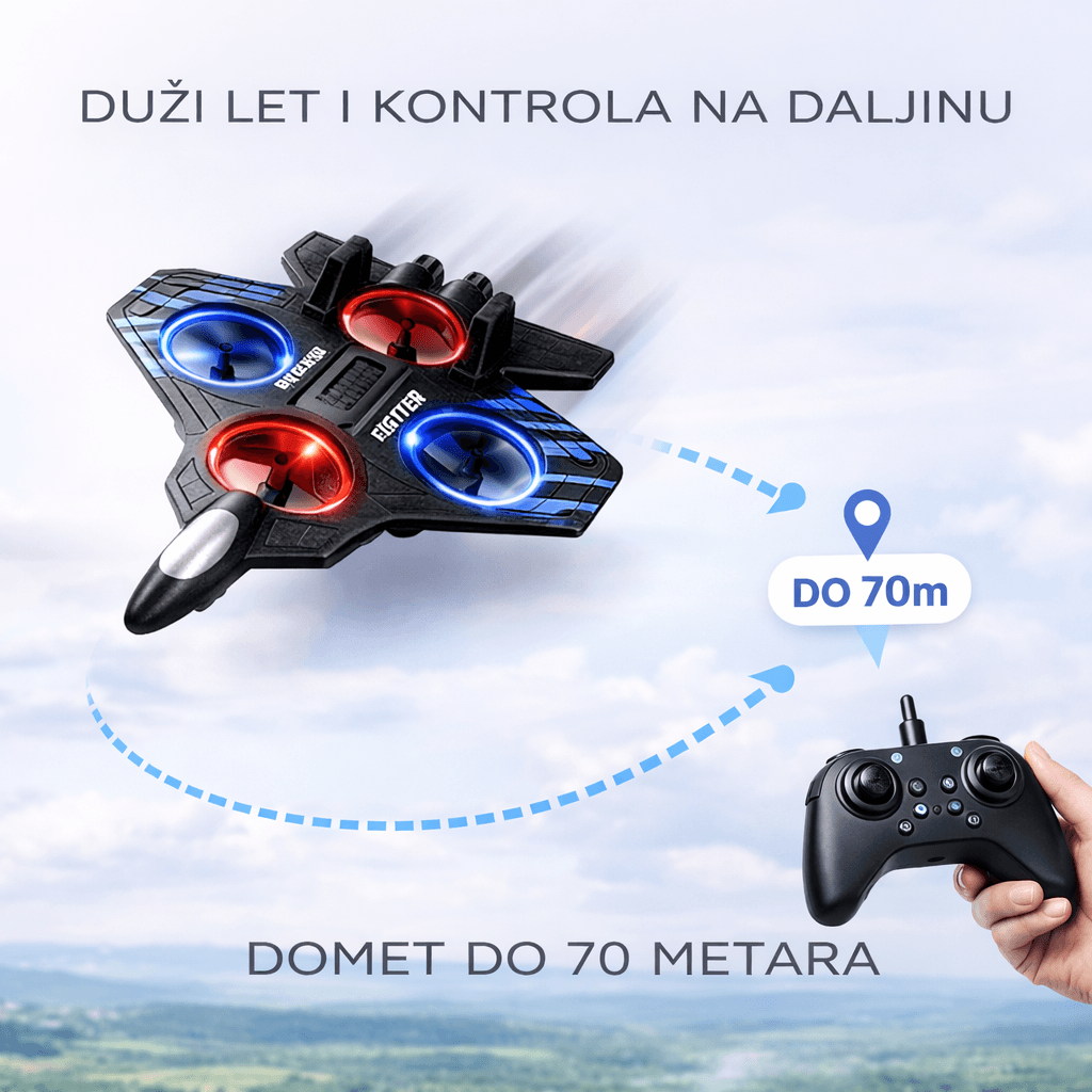 AVION DRON – Otporan na udarce