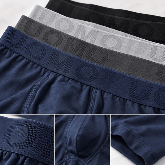 Premium muške bokserice 95% pamuk – široki lastiš, L–7XL