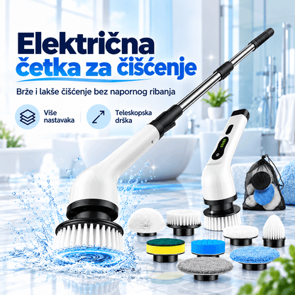 9 u 1 Električna Rotirajuća Četka za Čišćenje
