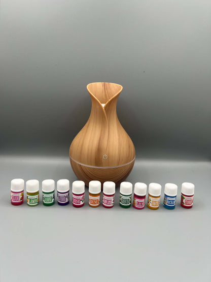 Difuzor + 12 Eterična Ulja (130ml)